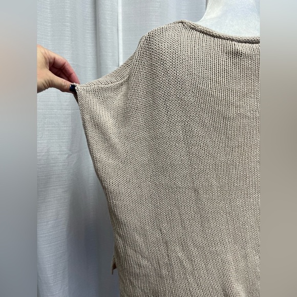 Wooden Ships Beige Star Sweater - Picture 5 of 7